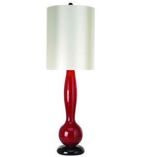 Isis 1 Light Table Lamps in Ebony Lacquer TT5210