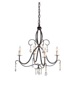 Tula 4 Light Chandeliers in Old Iron 9532