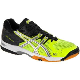 ASICS GEL Rocket 6 ASICS Mens Indoor, Squash, Racquetball Shoes Flash Yellow/S