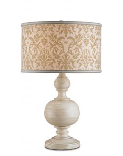 Elise 1 Light Table Lamps in Washed Buff 6216
