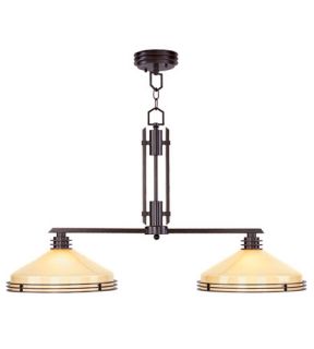 Matrix 2 Light Chandeliers in Olde Bronze 4352 67