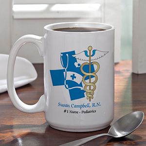 Large Personalized Coffee Mugs for Medical Careers