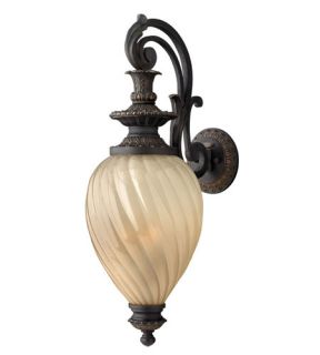 Montreal 3 Light Outdoor Wall Lights in Aged Iron 1735AI