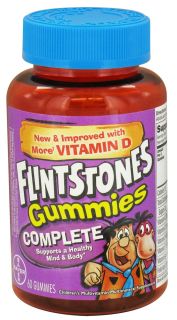 Bayer Healthcare   Flintstones Childrens Complete Multivitamin Gummies   60 Gummies