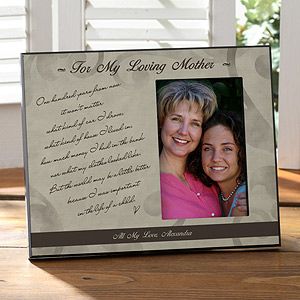 Personalized Picture Frames for Mom   One Hundred Years From Now