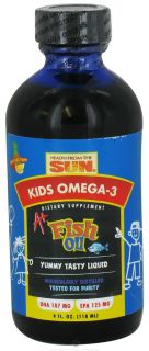 Health From The Sun   PFO A+ Kids Pure Fish Oil   4 oz.