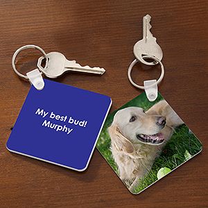 Personalized Photo Keychains   Pet Photo