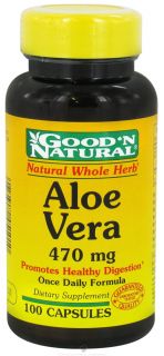 Good N Natural   Aloe Vera 470 mg.   100 Capsules