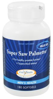 Enzymatic Therapy   Super Saw Palmetto   180 Softgels