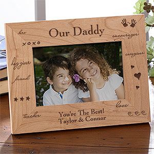 Personalized Picture Frames for Fathers   What You Mean To Me