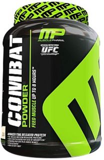 Muscle Pharm   Combat Advanced Time Release Protein Powder Vanilla   2 lbs.