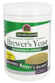 Natures Answer   Brewers Yeast Gluten Free   16 oz.