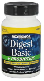 Enzymedica   Digest Basic + Probiotics   30 Capsules