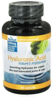 Neocell Laboratories   Hyaluronic Acid 100 mg.   60 Capsules