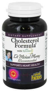 Natural Factors   Dr. Murrays Cholesterol Formula with Sytrinol   120 Capsules