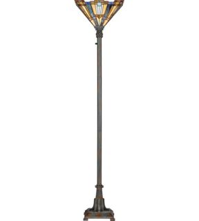 Inglenook 1 Light Floor Lamps in Valiant Bronze TFIK9471VA