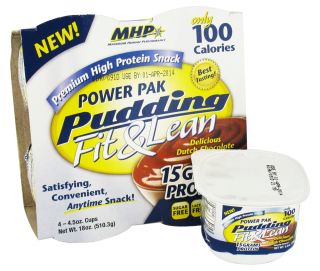 MHP   Fit & Lean Power Pak Pudding Chocolate   4.5 oz. LUCKY DEAL