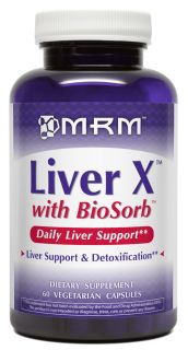 MRM   Liver X with BioSorb   60 Vegetarian Capsules