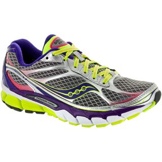 Saucony Ride 7 Saucony Womens Running Shoes Silver/Purple/Citron