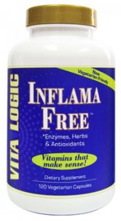 Vita Logic   Inflama Free Formula Enzymes Herbs & Antioxidants   120 Capsules