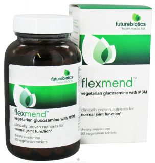 Futurebiotics   FlexMend Vegetarian Glucosamine with MSM   90 Vegetarian Tablets