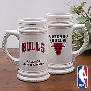 Personalized NBA Basketball Beer Stein