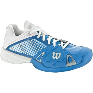 Wilson Rush Pro Wilson Womens Tennis Shoes Cyan/White/Silver