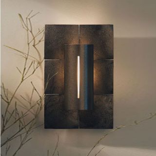 Mosaic Wall Sconce with Colored Glass Inserts