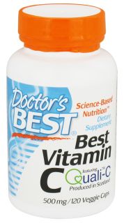 Doctors Best   Best Vitamin C 500 mg.   120 Vegetarian Capsules