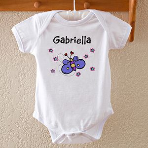Personalized Baby Bodysuits for Girls   Choose Your Design