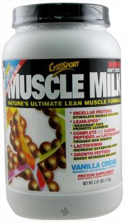 Cytosport   Muscle Milk Genuine Natures Ultimate Lean Muscle Protein Vanilla Creme   2.47 lbs.