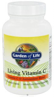 Garden of Life   Living Vitamin C   60 Caplets
