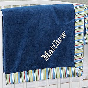 Personalized Baby Blanket for Boys