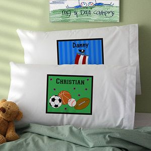 Kids Personalized Pillowcases for Boys