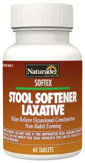 Naturade   Softex Stool Softener Laxative   60 Tablets