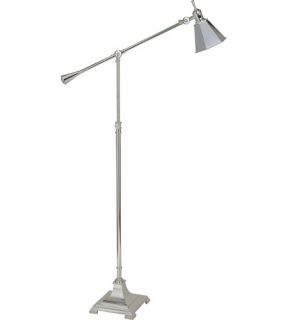 E.F. Chapman Architects 1 Light Floor Lamps in Polished Silver SL1031PS