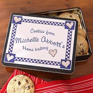 From The Kitchen Of Personalized Gift Tin