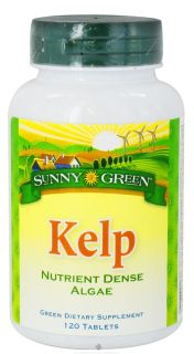 Sunny Green   Kelp   120 Tablets