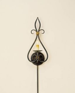 Icon 1 Light Wall Sconces in Old Iron/Old Brass 5516