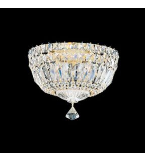 Petit Crystal Deluxe 4 Light Flush Mounts in Gold 5891 20M