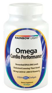 Rainbow Light   Omega Cardio Performance   60 Softgels