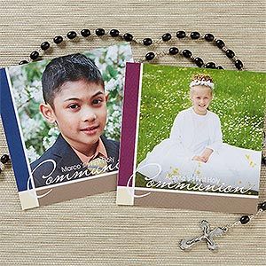 Photo First Communion Invitations   Blessed Child