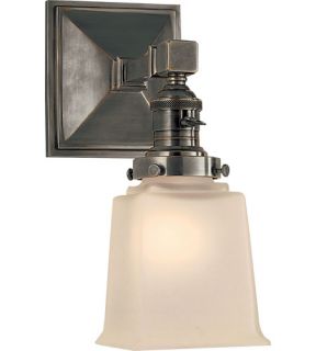 E.F. Chapman Boston 1 Light Bathroom Vanity Lights in Bronze With Wax SL2941BZ FG