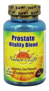 Natures Life   Prostate Vitality Blend   100 Vegetarian Capsules