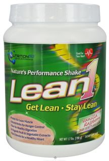 Nutrition 53   Lean1 Performance Shake Vanilla Raspberry   1.7 lbs.