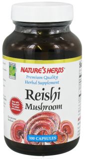 Natures Herbs   Reishi Mushroom   100 Capsules