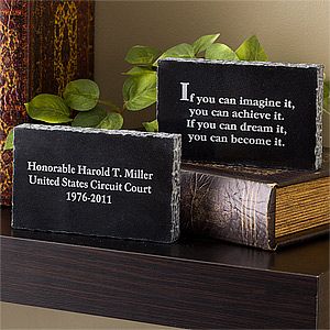 Personalized Lawyer Keepsake Gift   Inspiring Messages