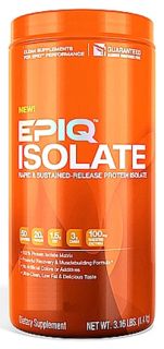 EPIQ   Isolate Rapid & Sustained Released Protein Isolate Vanilla   3 lbs.