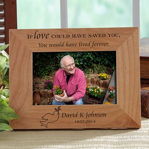 Personalized Memorial Picture Frame   Forever Loved