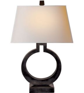 E.F. Chapman Ring 1 Light Table Lamps in Bronze With Wax CHA8970BZ NP